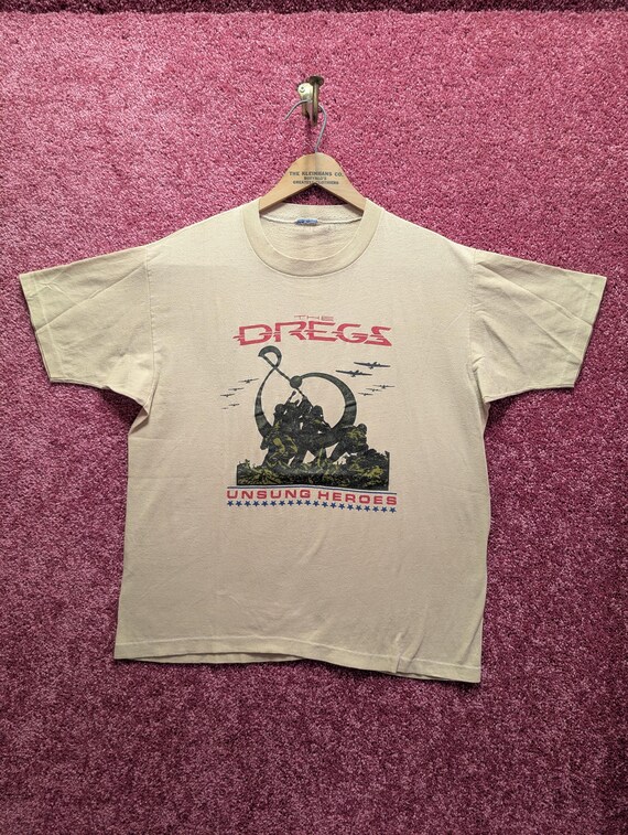 Really Cool Vintage 1981 The Dregs Unsung Heros T-Shirt