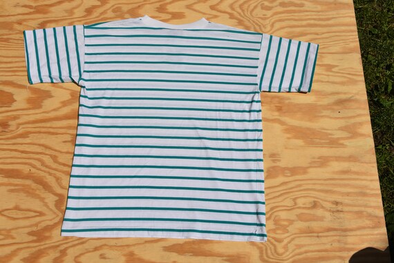 Totally Legit Vintage 80's Striped T-Shirt - image 9