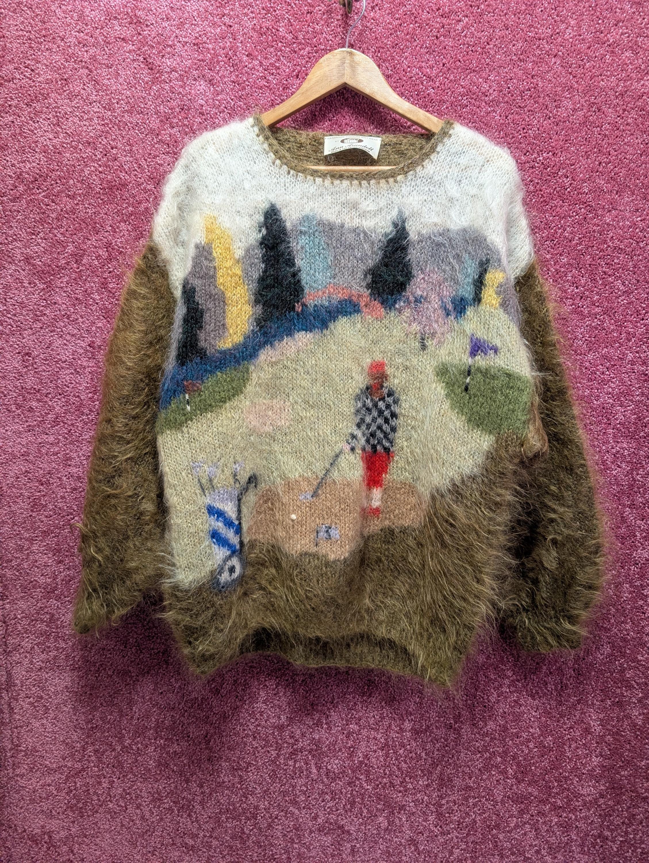 希少　60〜80s 英国製　Ann Arundell アンアルンデル ニット 希少 60〜80s 英国製 Ann Arundell アンアルンデル ニット