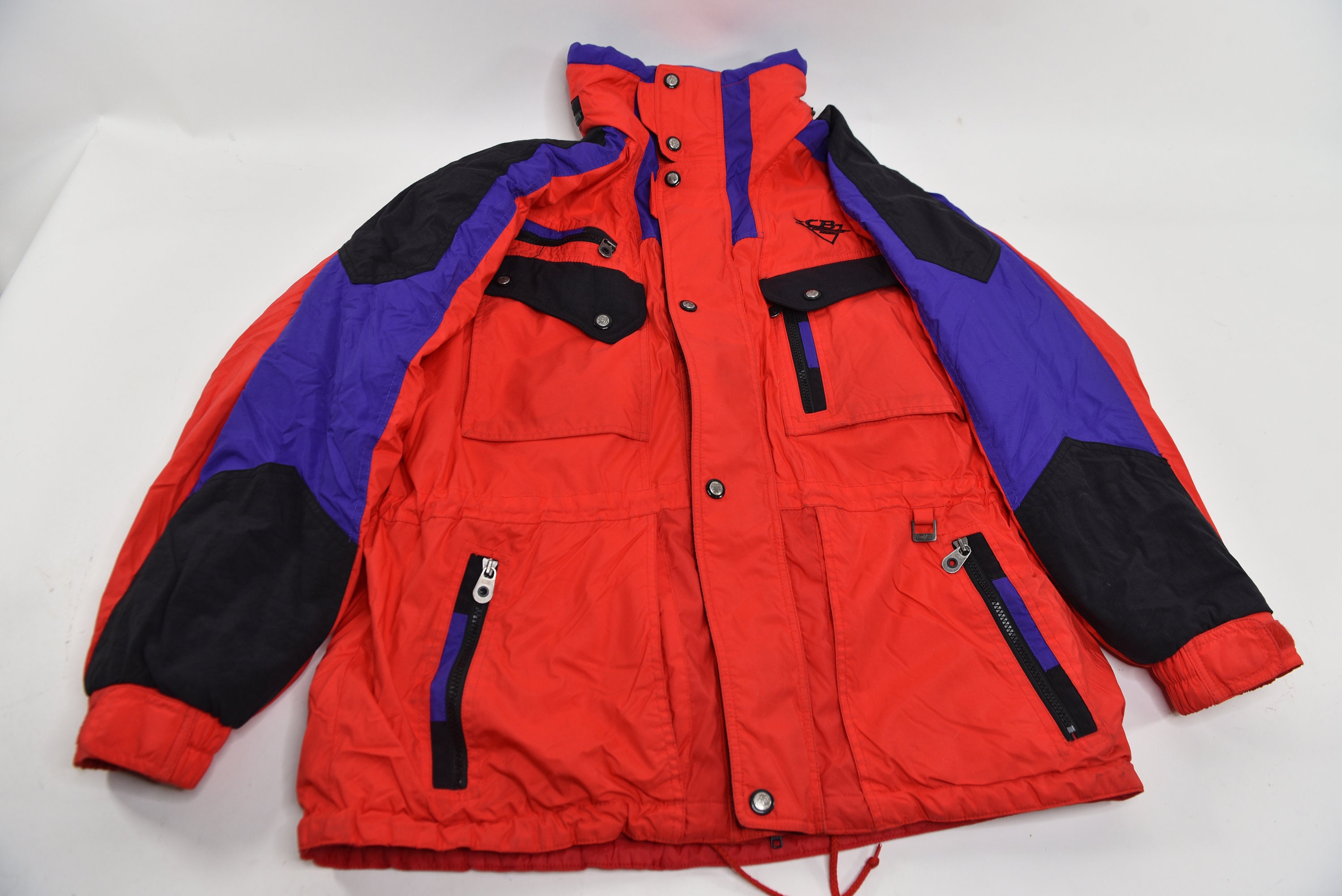 80s Cb Sports Jacket - Etsy