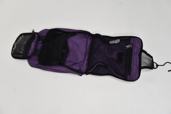 Super Stylin' Vintage L.L.Bean Purple Toiletry Bag - image 1