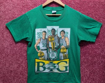 19x25,small Boston Celtics Shirt, 80s Celtics Shirt,vintage