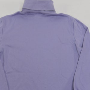 Way Cute Vintage 70's Purple Duofold Womens Turtleneck Shirt image 10