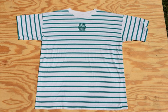 Totally Legit Vintage 80's Striped T-Shirt - image 2