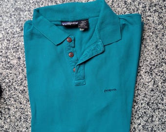 Vintage 90s Patagonia Polo Shirt XL 24x27 Light Taupe USA - Etsy
