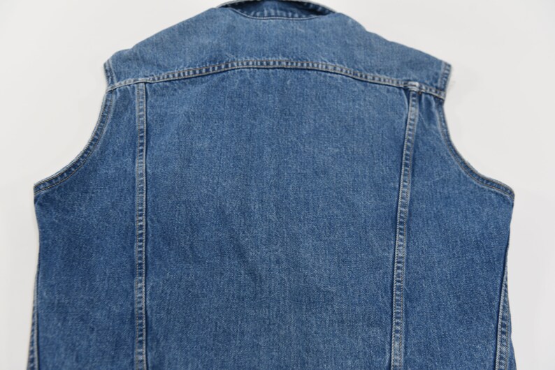 Hardcore Vintage 80/'s Georges Marciano for GUESS Denim Vest