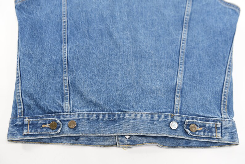 Hardcore Vintage 80/'s Georges Marciano for GUESS Denim Vest