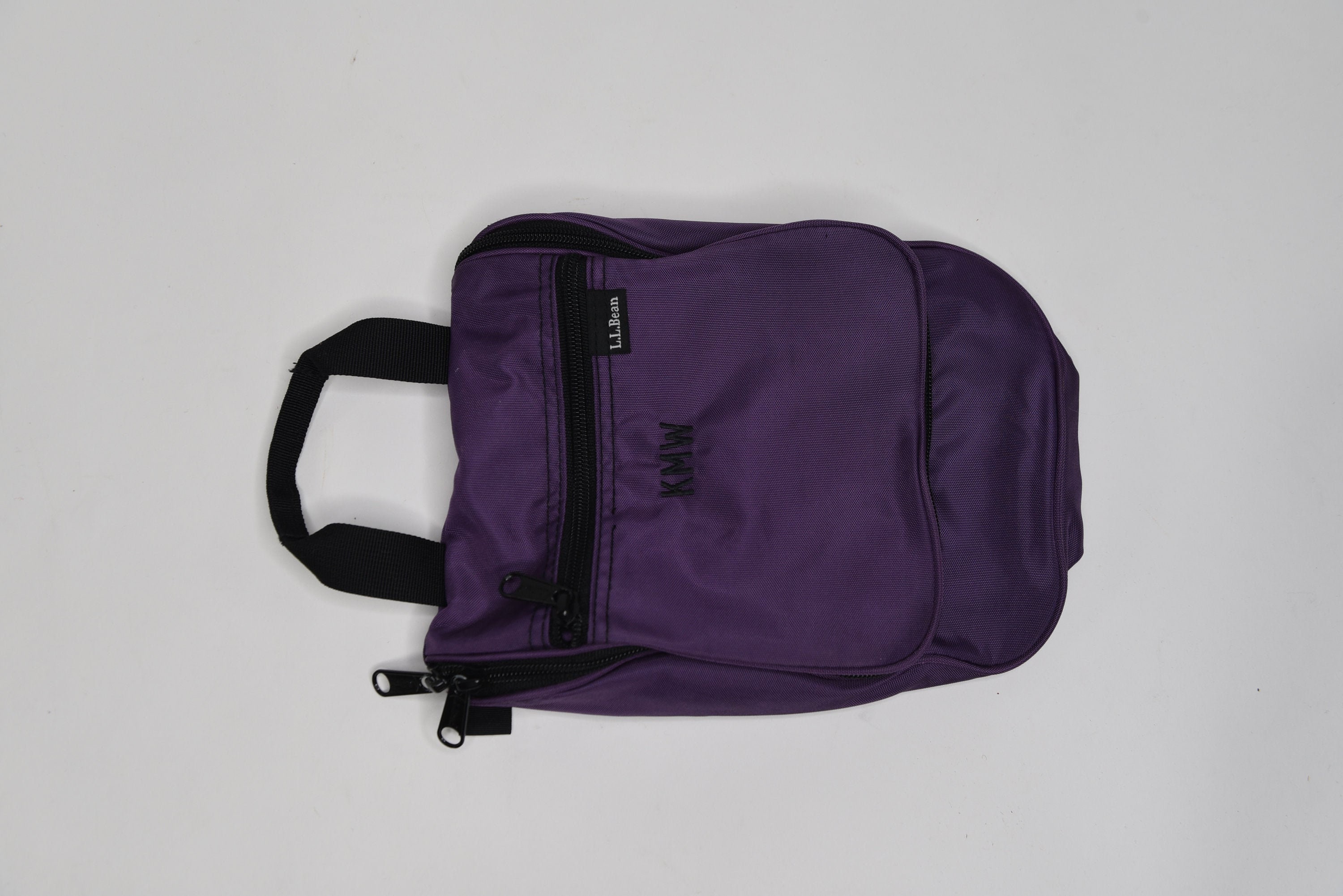 Super Stylin Vintage L.l.bean Purple Toiletry Bag Etsy