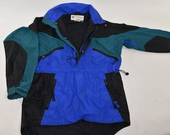 Fantastic Vintage 90's Columbia Sportswear Colorblock Skiing / Snowboarding Jacket