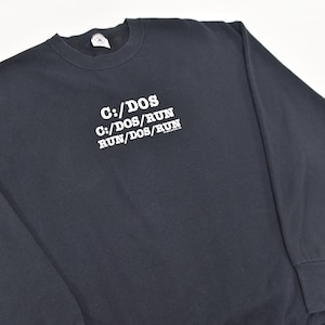 Super Funny Vintage 90's C:/DOS Computer Operating Systems Sweatshirt