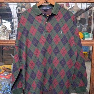 Super Legit Vintage 90&#39;s Polo by Ralph Lauren Long Sleeve Polo Shirt