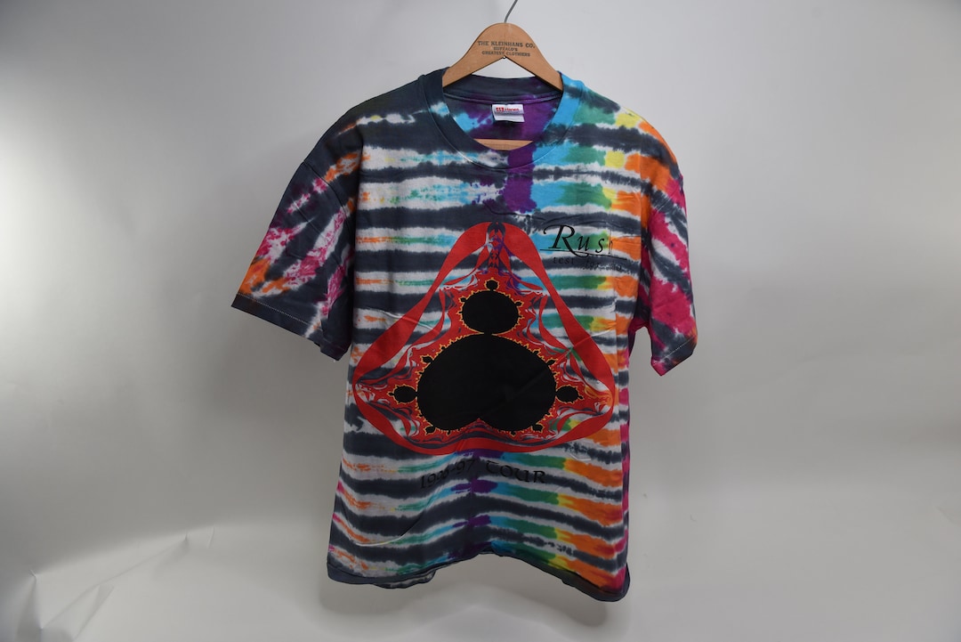 Wicked Amazing Vintage 96-97 RUSH Test for Echo Tie Die Tour - Etsy