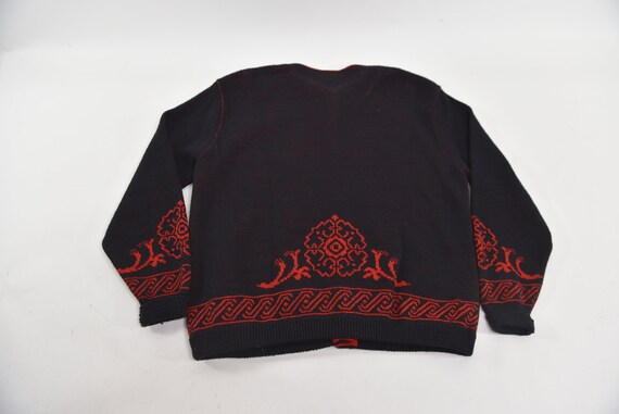 Way Awesome Vintage 70's Pendleton Wool Knit Card… - image 9