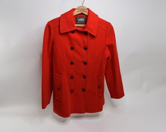 Wonderful Vintage 80's Mackintosh Authentic 100% Pure Wool Peacoat