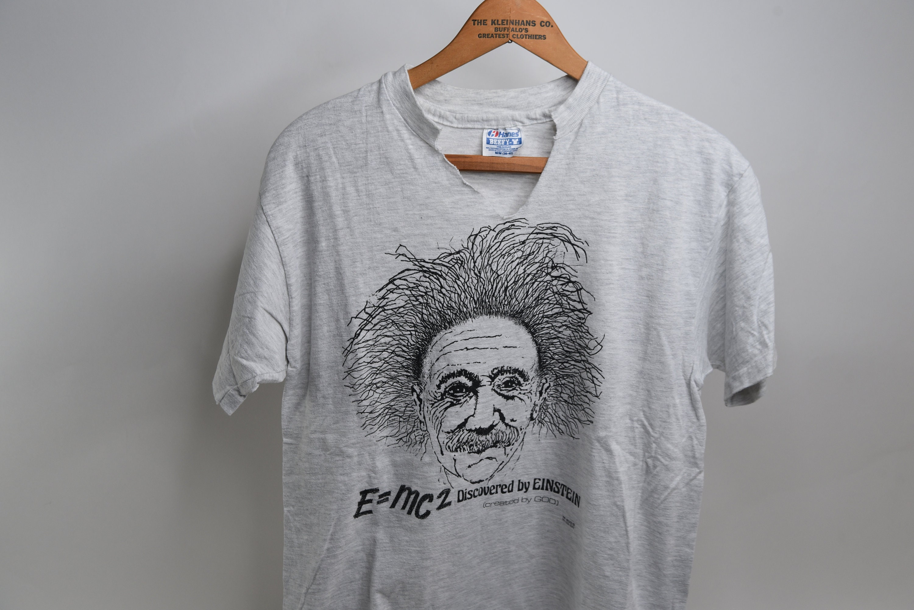 Stupid Cool Vintage 90's Albert Einstein E=MC GOD T-shirt - Etsy