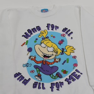 Super Savage Vintage 1996 RUGRATS / Angelica / Nickelodeon Sweatshirt