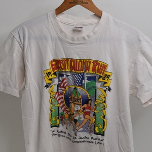 Epic Vintage 1989 Great Aloha Run Finisher T-Shirt