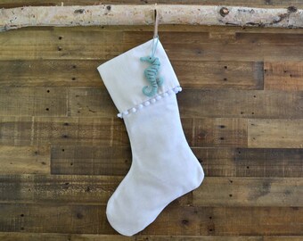 christmas stockings white pom pom stocking white linen stocking white stocking neutral stocking beach stocking coastal christmas - Coastal Christmas Stockings christmas stockings white pom pom stocking white linen stocking white stocking neutral stocking beach stocking coastal christmas - Coastal Christmas Stockings