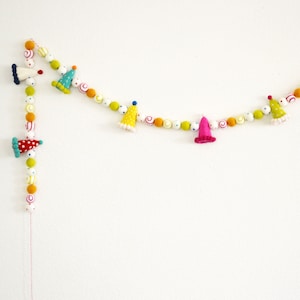 Happy Birthday Banner | Birthday Banner | Birthday Garland | Birthday Party Decoration | Felt Birthday Banner | Happy Birthday Felt Banner