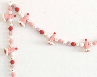 Happy Birthday Banner | Birthday Banner | Birthday Garland | Reusable Birthday Party Decoration |  Party Hat | Happy Birthday Felt Garland