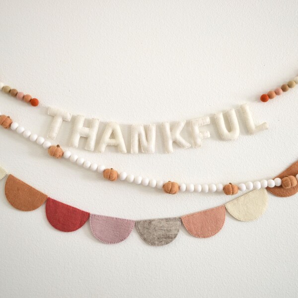 Thanksgiving Fabric Garland