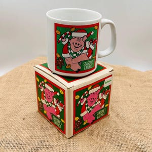 Cerdito navideño: comida de temporada: regalo perfecto para veganos y vegetarianos