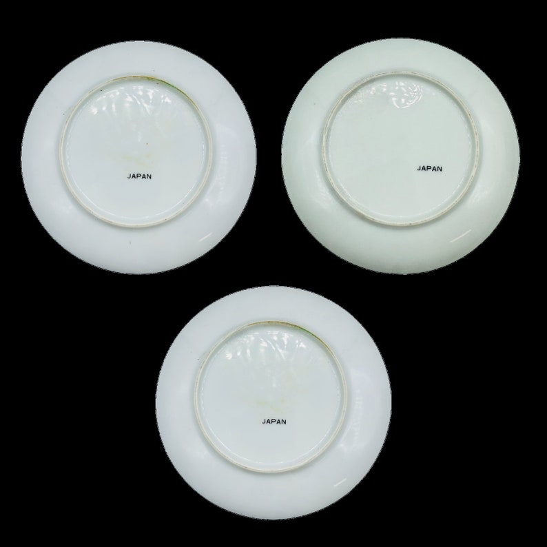 Vintage Japanese Tao Mei Imari Style Porcelain Gilt Plates Japan Etsy