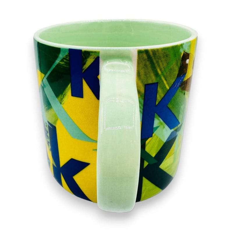 Anthropologie Letter Initial "K" Monogram Mug - Replacement Mug image 2