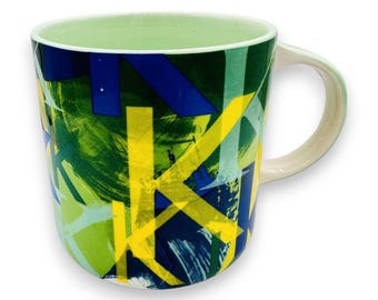 Monogrammok Anthropologie Letter met initiaal 'K' - vervangende mok