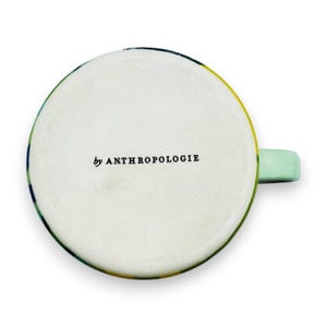Anthropologie Letter Initial "K" Monogram Mug - Replacement Mug image 6
