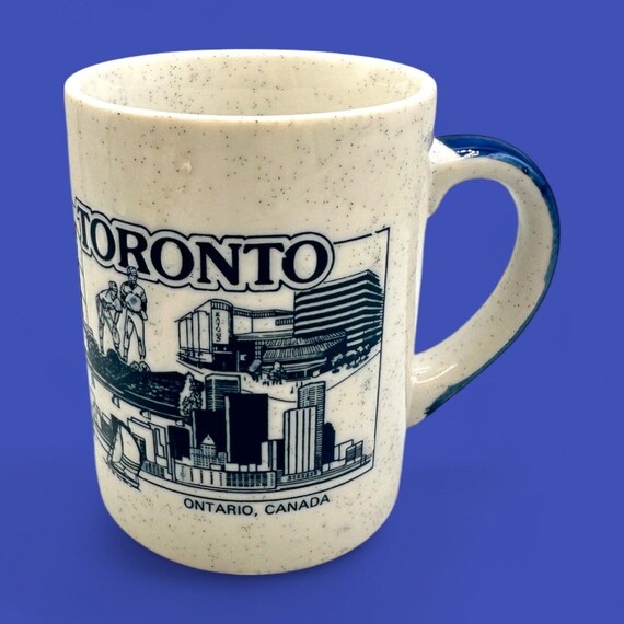 Tazza sostitutiva vintage Toronto Queen City of Canada Italia