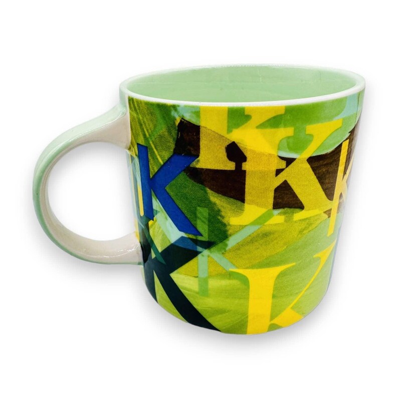 Anthropologie Letter Initial "K" Monogram Mug - Replacement Mug image 3
