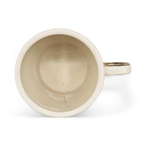 Anthropologie Mug - Monogrammed Gold Letter F Coffee or Shaving Mug image 5