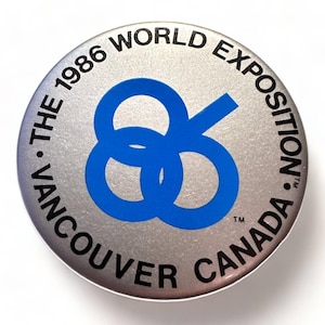 Vintage Expo &#39;86 - The 1986 World Exposition - Pinback - Pin