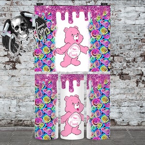 C*NT Swear Bear 20 Unzen Sublimationsbecher Design PNG Sofort Download