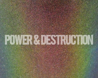 Power & Destruction chameleon chrome holographic nail polish 15 mL (.5 oz) from the "Marvel-ous Villains" Collection