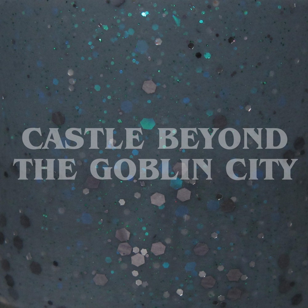 Castle Beyond the Goblin City glitter nail polish 15 mL (.5 oz) from …