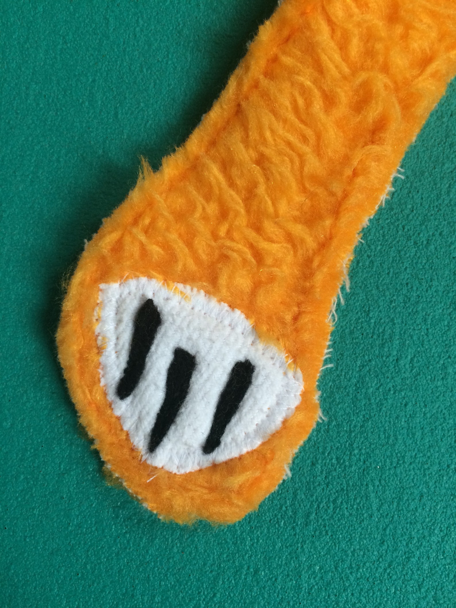 Tiger rug upcycled wall decor tiger wall hanging patchwork Etsy