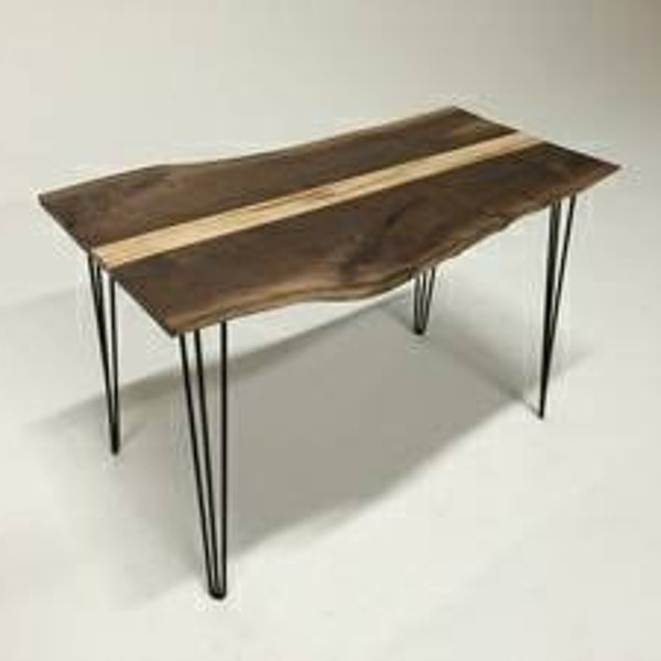 32" x 3-rod Hairpin Table Legs, Mid Century Modern, Coffee Table, Loft Furniture, Metal Legs, counter height legs, kitchen counter , iron