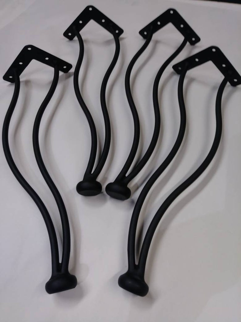 16 S Curve coffee Table Legs Hairpin Legsset of Etsy