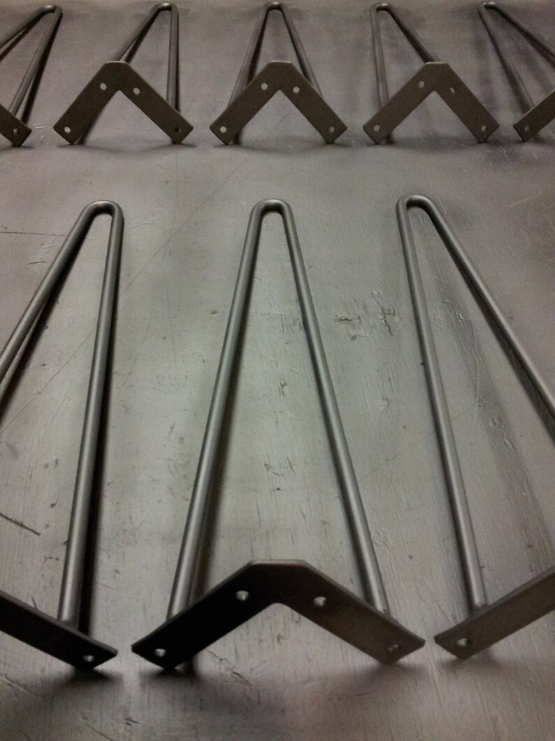 16 Coffee Table Height Hairpin Legs Set of 4 Hairpin Etsy