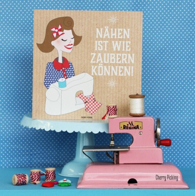 Nähen ist wie zaubern können XXL Karte DIN A4 Poster 21 x 21 Etsy.de Nähen ist wie zaubern können XXL Karte DIN A4 Poster 21 x 21 Etsy.de