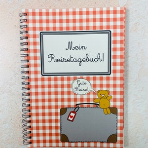 Reisetagebuch Kinder Tagebuch Reise A5 Spiralheft 50 Blatt Urlaubs-Album Reiseerinnerungen Reisebuch Urlaubsbuch Bild 6
