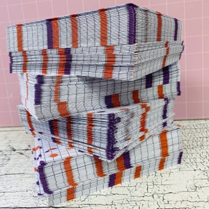 Kuverts C6 Muster bunt Punkte Karo lila orange selbstklebend 10er 25er Set ohne Fenster Briefumschlag Muster Bild 9