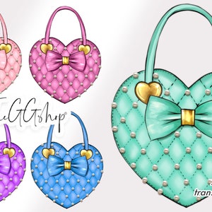 Clipart borsa, Clipart borsa, Clipart accessori moda, Clipart illustrazione moda, Clipart Planner