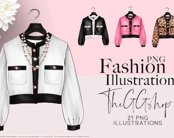 Fashion Clipart, Paris Clipart, Fashion Girl Clipart, Fashion Illustration, Planner Girl Clipart