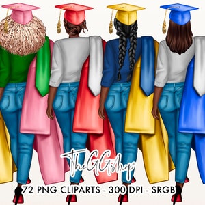 Sorority Girl Clipart, Sisters Clipart,Afro Girl Clipart, School Girl Clipart, University Girl Clipart