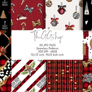 Modello senza cuciture di Natale, Modello di Natale, Modello invernale, Modello senza cuciture per le vacanze, Plaid rosso senza cuciture