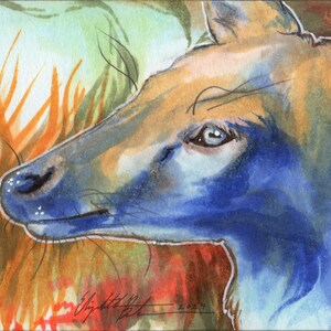 ACEO originale "Cool Doe"