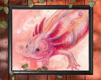 Art Print "Axolotl"